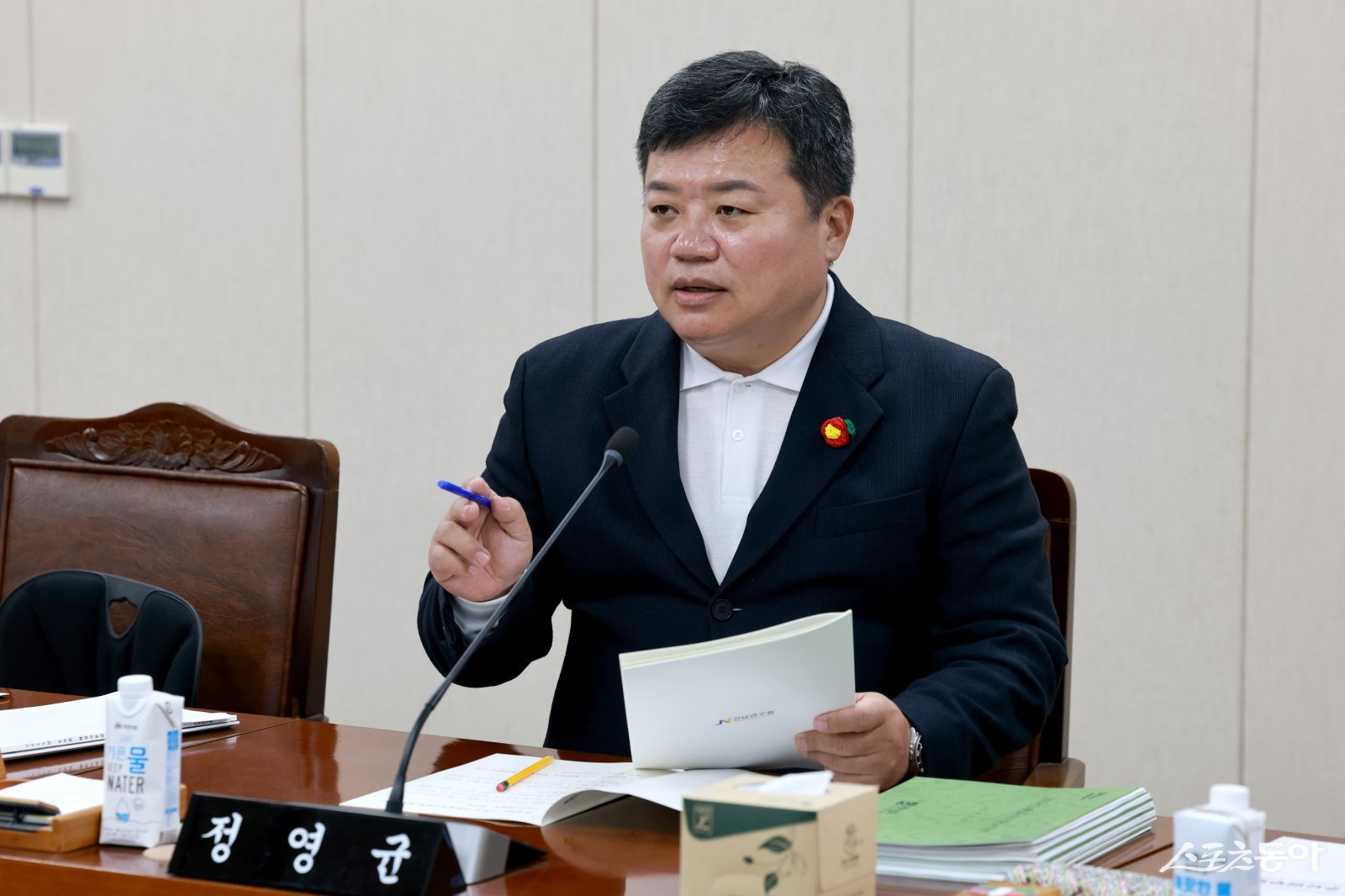 정영균 전남도의원. 사진제공=전남도의회