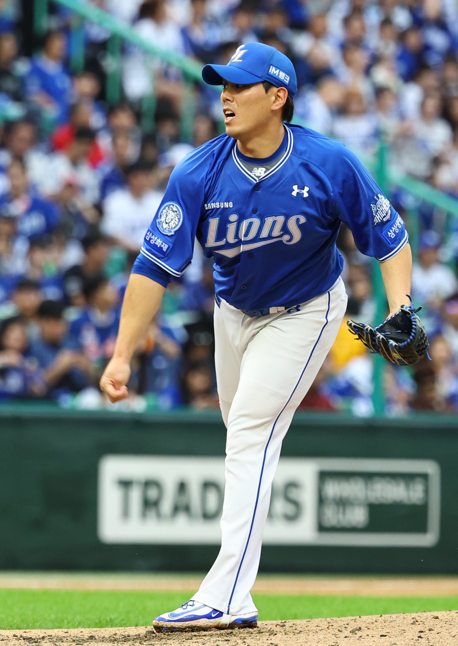 마무리투수는 2026년 우승을 목표로 삼은 삼성의 가장 큰 고민 포인트다. 김재윤, 이호성, 배찬승 등 빠른 공을 던지는 후보군 중 누가 최종 선택을 받을지에 관심이 쏠린다. 삼성 김재윤. 뉴시스