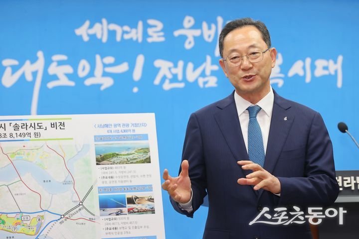 명현관 해남군수.  사진제공=해남군