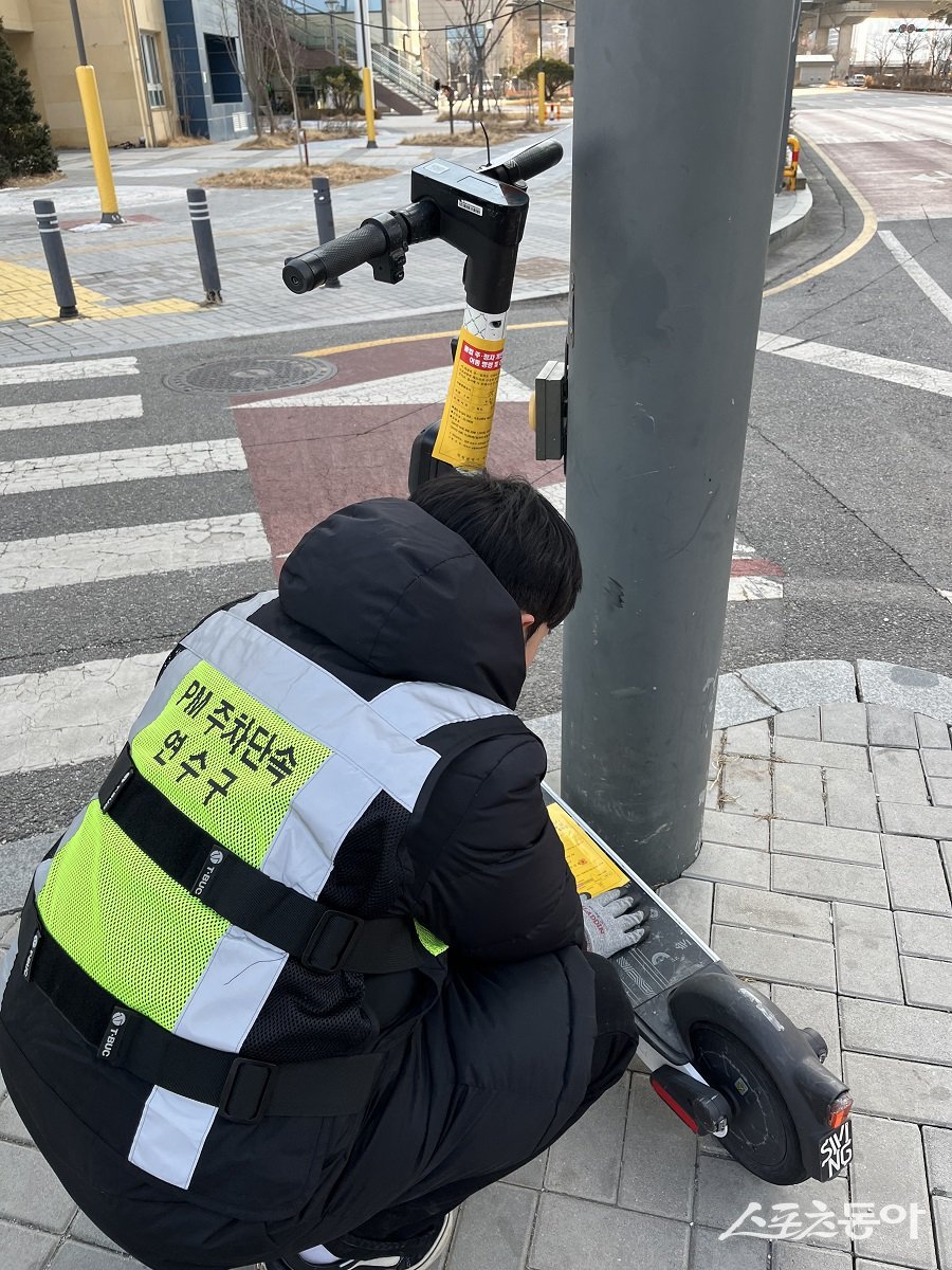 인천 연수구, 3월 중 시범운영 계획으로 송도 학원가 2곳 ‘킥보드 없는 거리’로 지정 됐다. 사진제공｜인천 연수구청