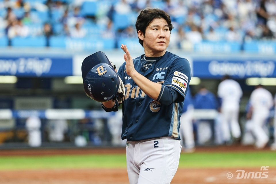 NC 박민우는 2025시즌 PS 진출 성과를 이어 올해 더 큰 목표를 이루고자 다짐했다. 사진제공｜NC 다이노스