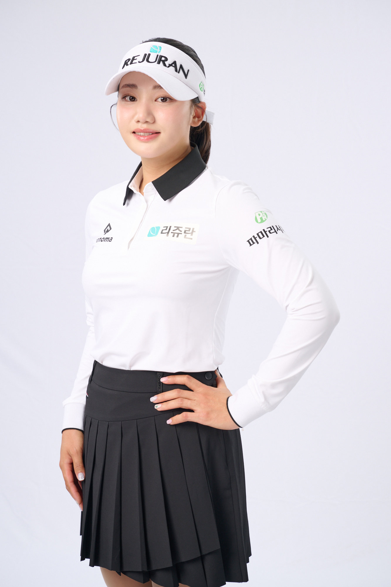 2026시즌 리쥬란 모자를 쓰고  필드를 누비게 된 노승희. 사진제공  | 파마리서치