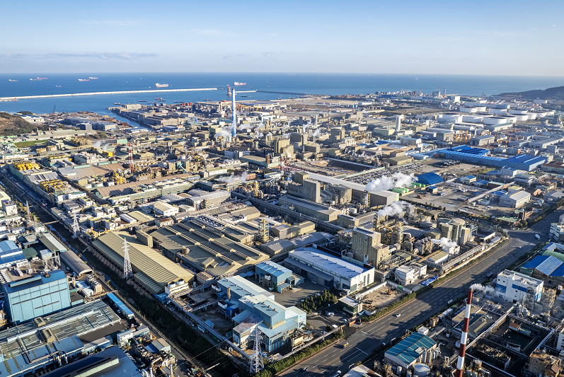 고려아연 온산제련소 전경                 고려아연 제공