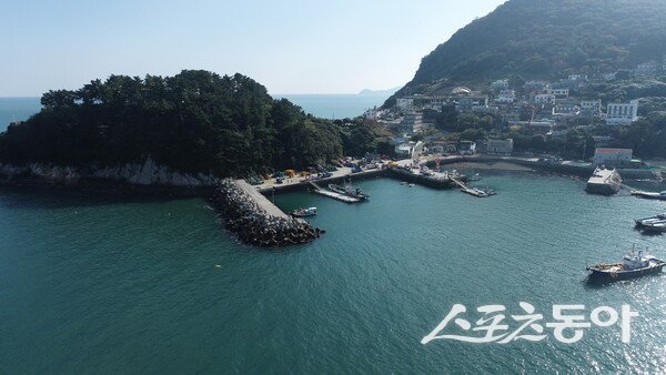 여수시 어촌 신활력 증진 사업 임포항 전경 . 사진제공=한국농어촌공사