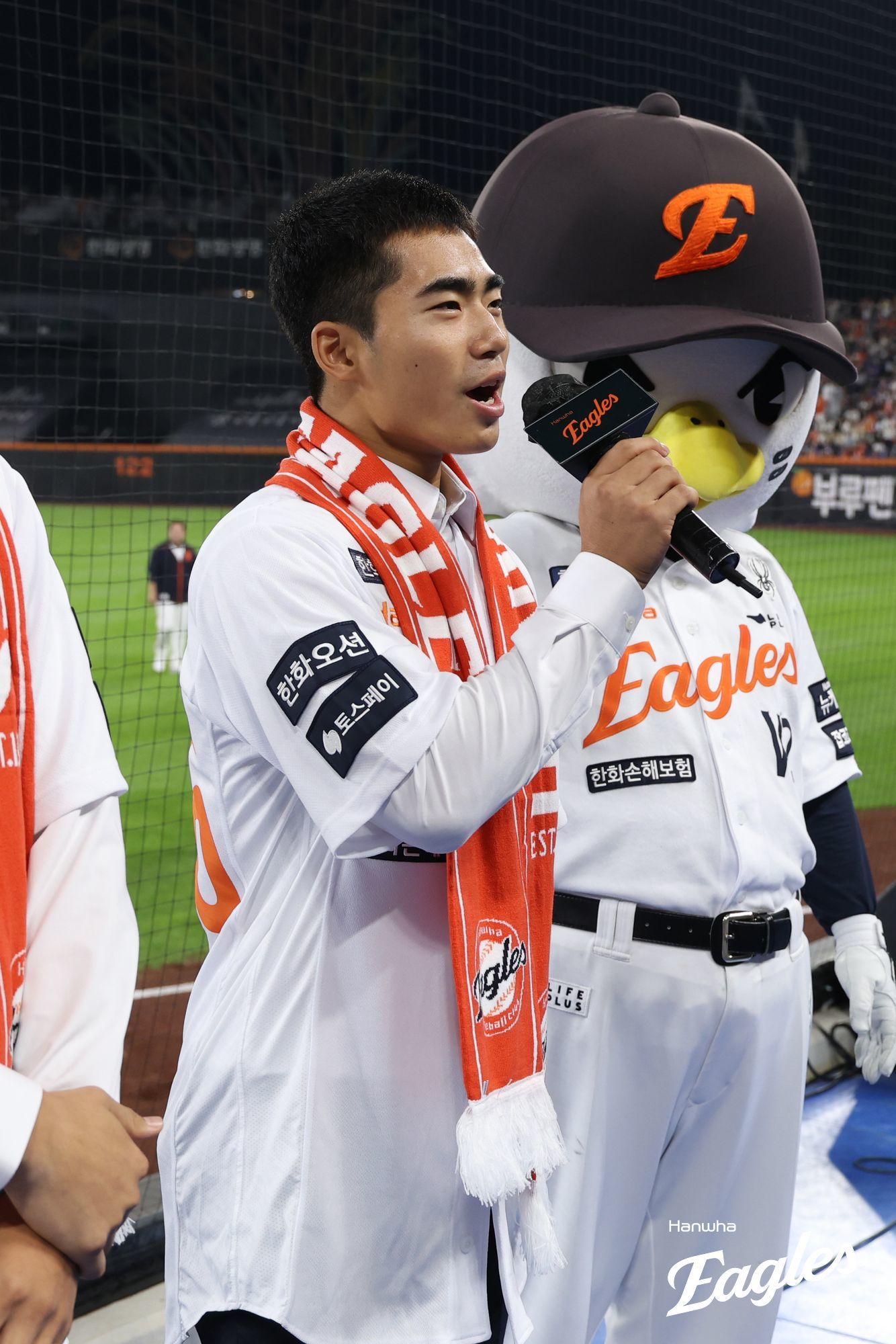 한화 오재원은 2026년 KBO 신인드래프트서 1라운드 3순위로 지명된 즉시전력감이다. 새 시즌 한화 외에 도움이 되리라 많은 기대를 받고 있다. 사진제공｜한화 이글스