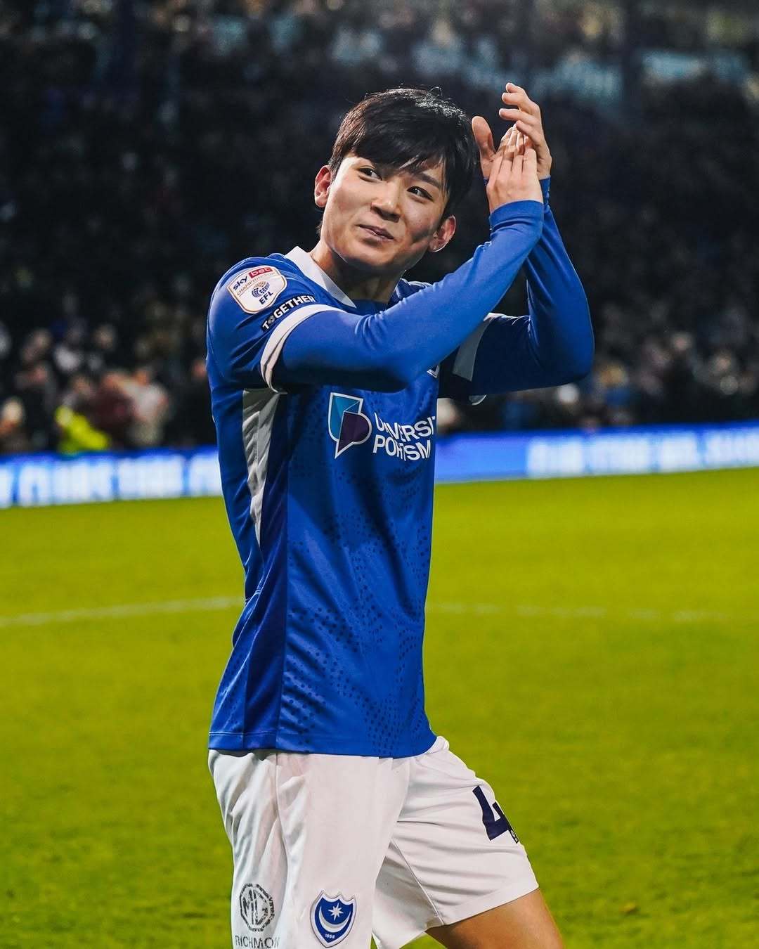 코벤트리는 7일(한국시간) “구단은 이번 시즌이 끝날 때까지 잉글랜드 프리미어리그(EPL) 토트넘 소속의 양민혁과 임대 계약을 체결했다”고 발표했다. 사진출처｜포츠머스 페이스북