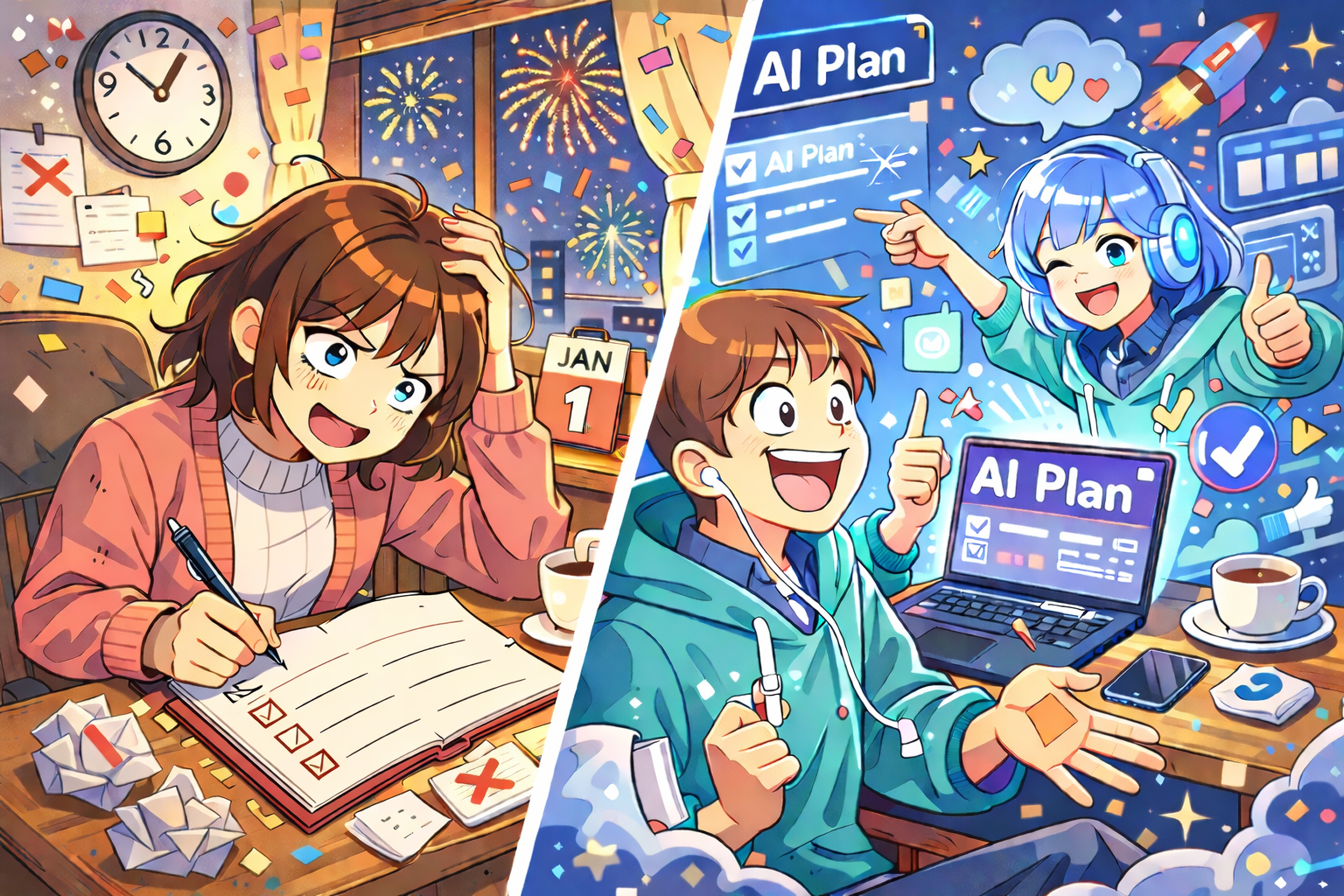 새해가 되면 많은 사람들이 희망이 담긴 1년의 계획을 세운다. 올해는 AI를 활용해 지난 한 해를 돌아보고 신년의 계획을 세우는 사람들이 늘어나고 있다.