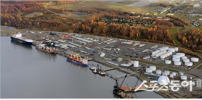 돈 영 알래스카 항만 Don young Port of Alaska 전경. (사진제공=부산시)