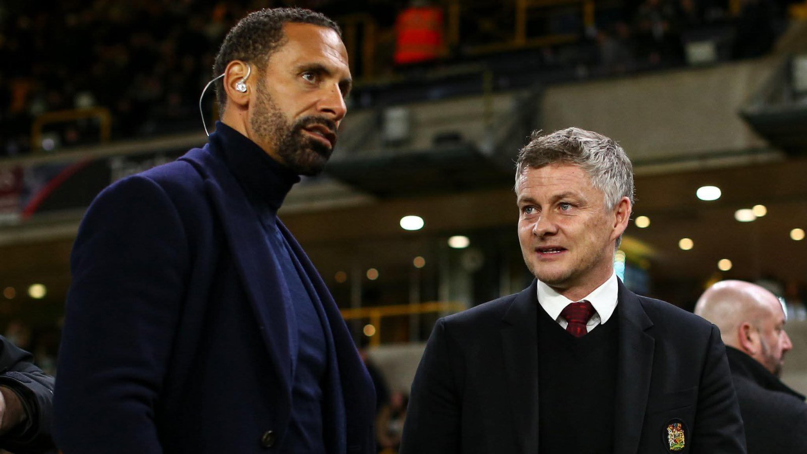 맨유가 아모림 감독의 후임으로 올레 군나르 솔샤르 감독(오른쪽)의 선임을 진지하게 고려하고 있다. 사진출처|리오 퍼디낸드 페이스북