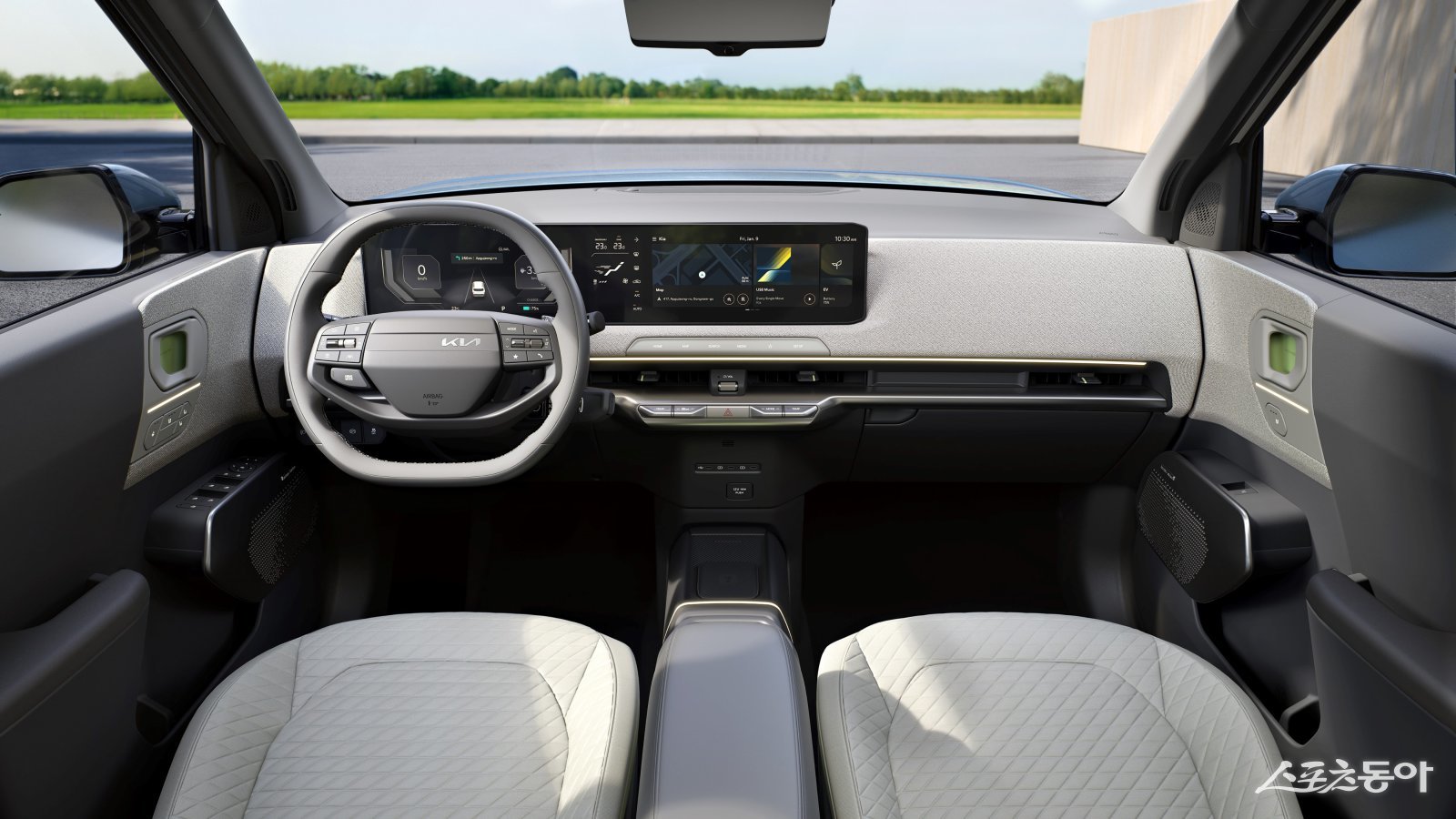 ‘더 기아 EV2’ 인테리어. 사진제공 ｜기아