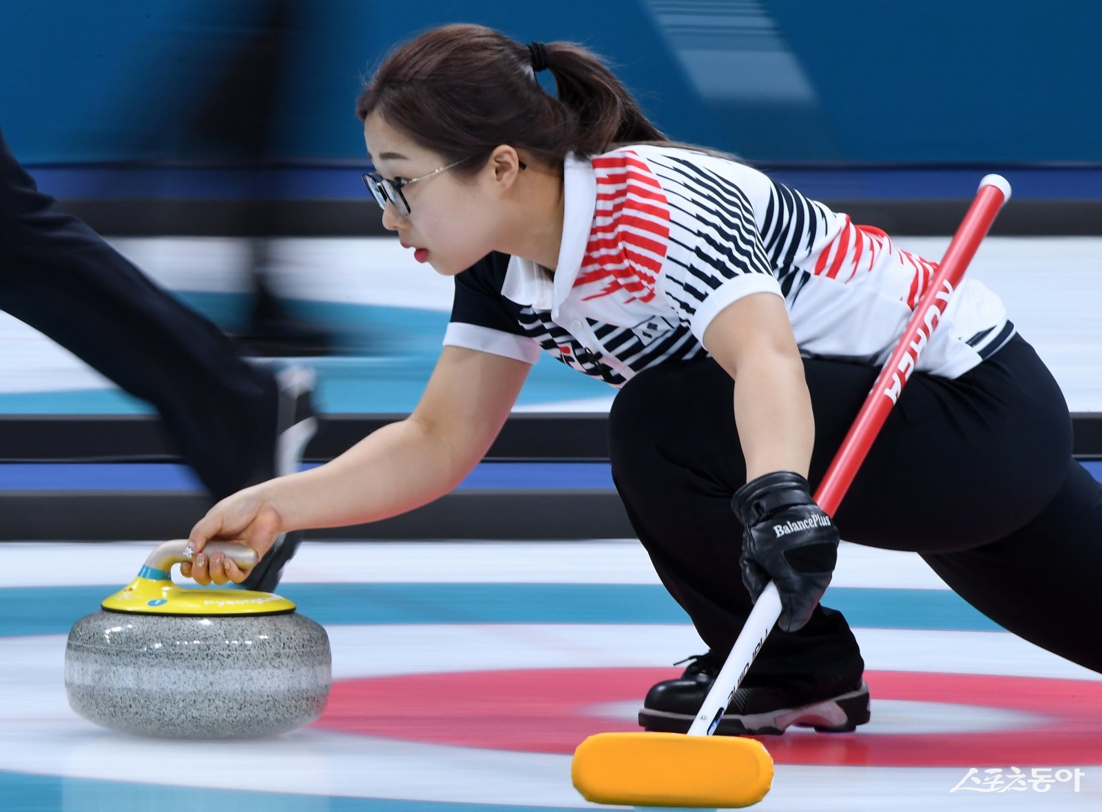 2018평창동계올림픽 당시 김선영. 스포츠동아 DB