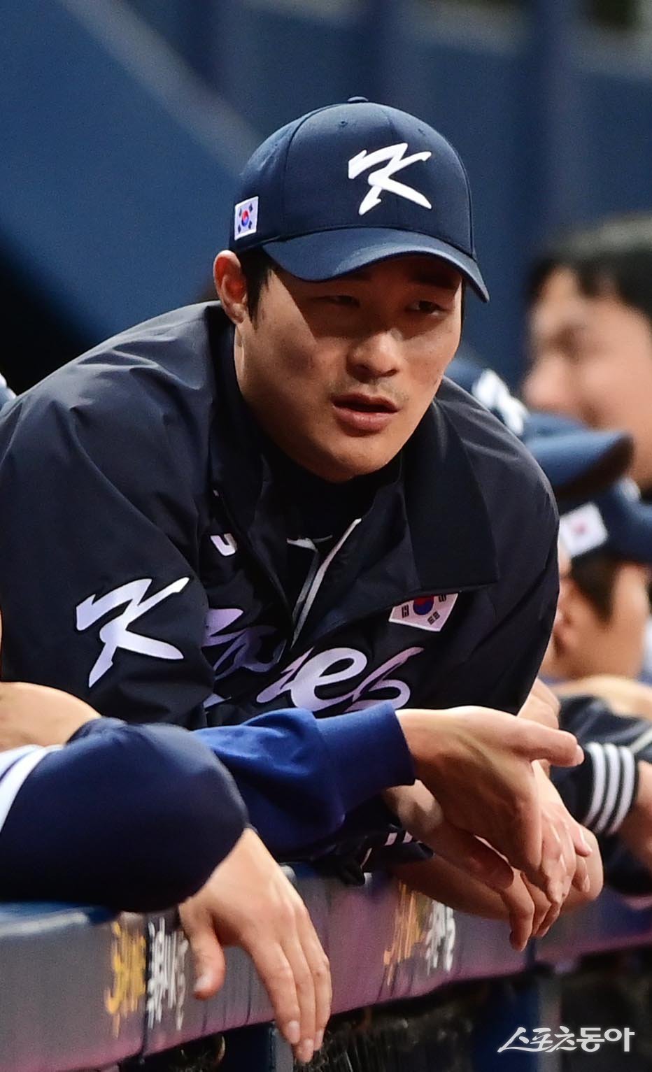 대표팀은 MLB에서 뛰고 있는 김하성(사진) 등을 활용해 2026 WBC서 역대급 내야진을 구축하려 한다. 사진은 2023 WBC 당시 김하성. 스포츠동아DB