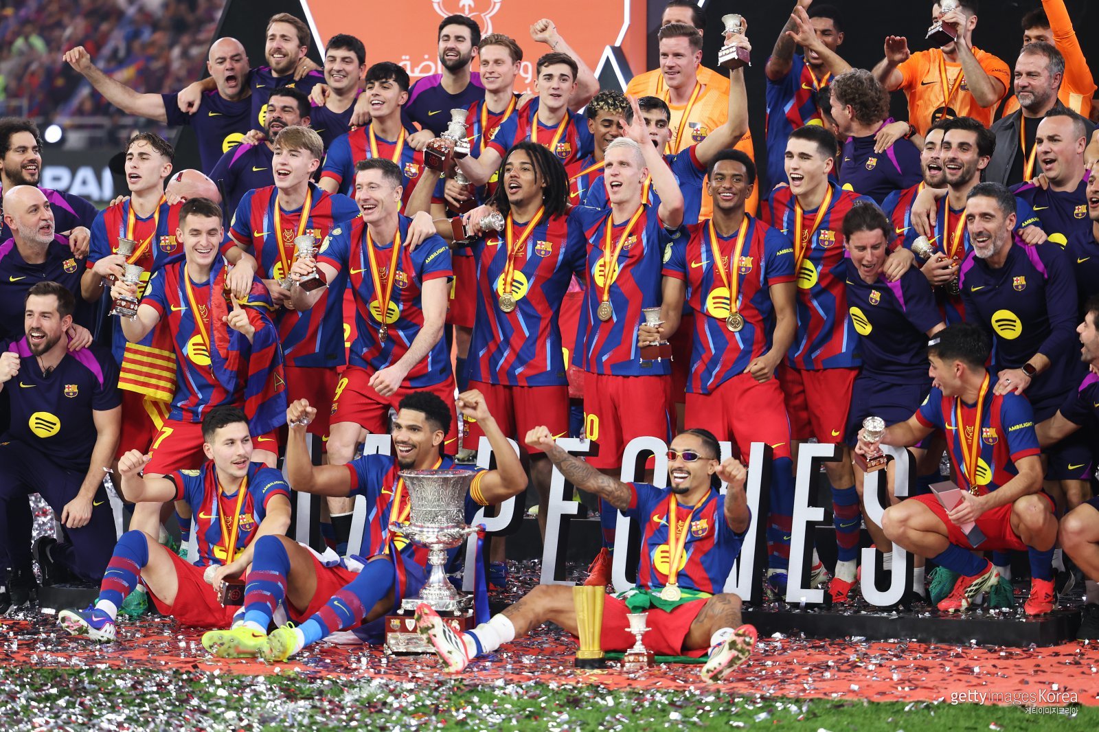 FC 바르셀로나. 사진=게티이미지코리아