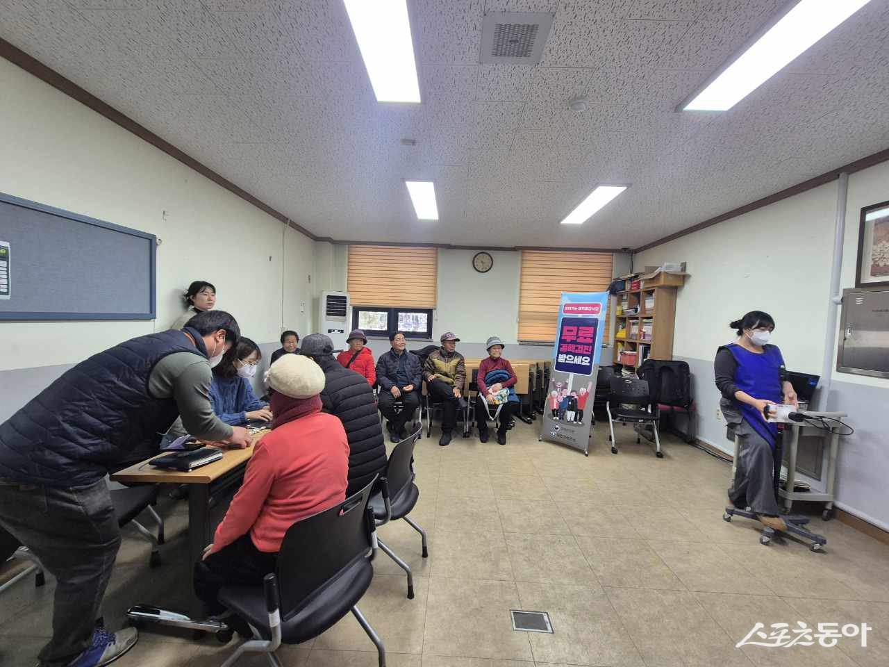 무안군이 지난 9일부터 ‘찾아가는 결핵검진’을 실시하고 있다. 사진제공=무안군