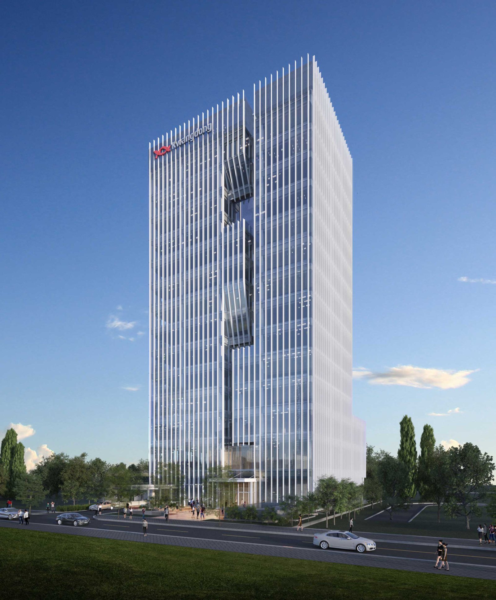 경기 과천 소재 신사옥 ‘광동과천타워’. 사진제공｜광동제약