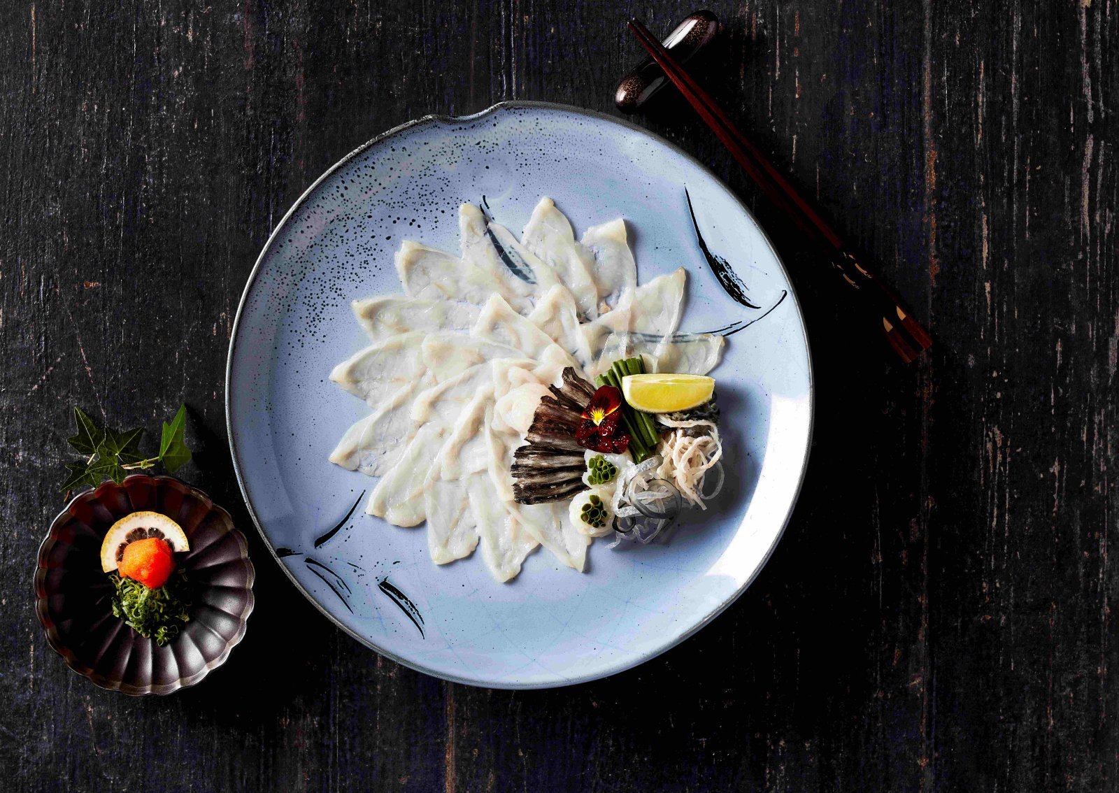 파라다이스 호텔 부산 ‘사까에’ 복어 사시미