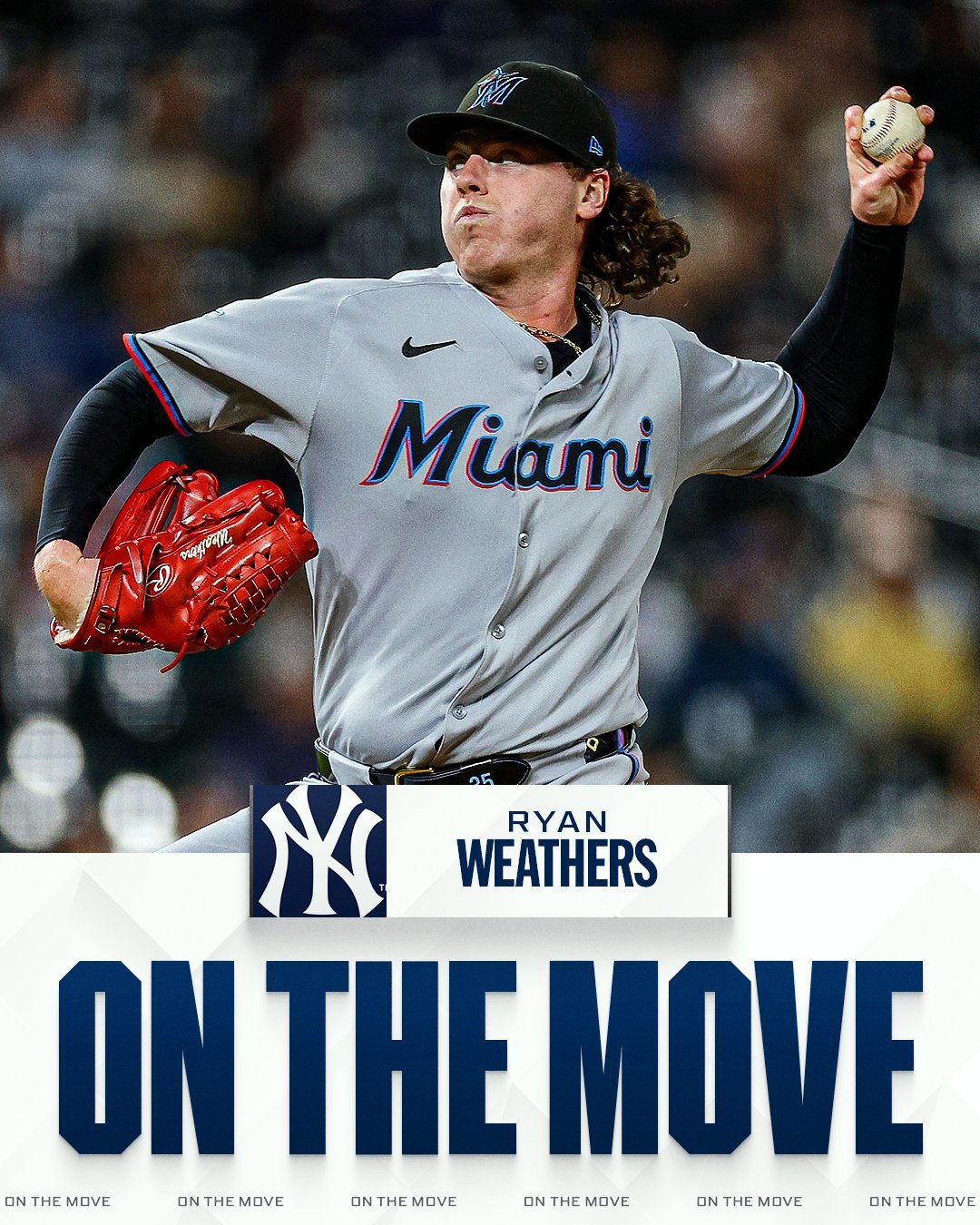 라이언 웨더스. 사진=메이저리그 공식 SNS