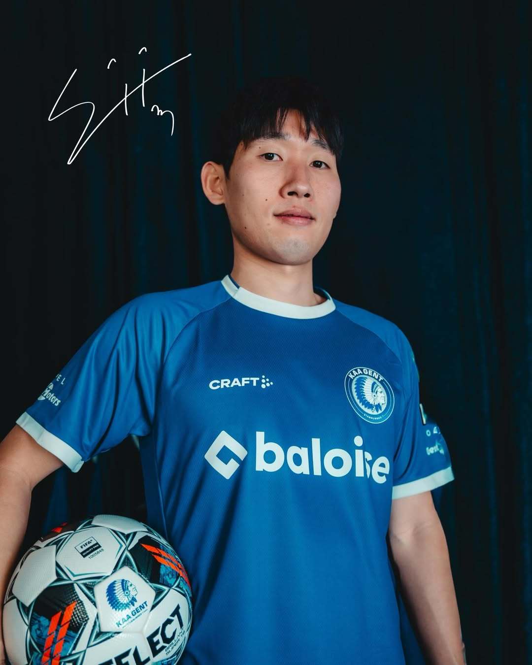 헨트는 15일(한국시간) 구단 공식 채널을 통해 “홍현석이 2025~2026시즌 종료까지 헨트에서 활약하게 됐다. 그는 독일 마인츠에서 임대 형식으로 합류했다”고 밝혔다. 사진출처|헨트 인스타그램