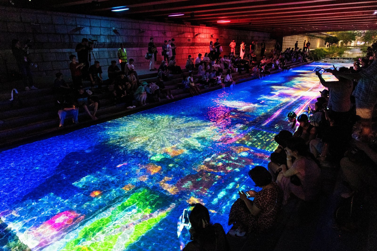 인터렉티브 미디어아트 체험