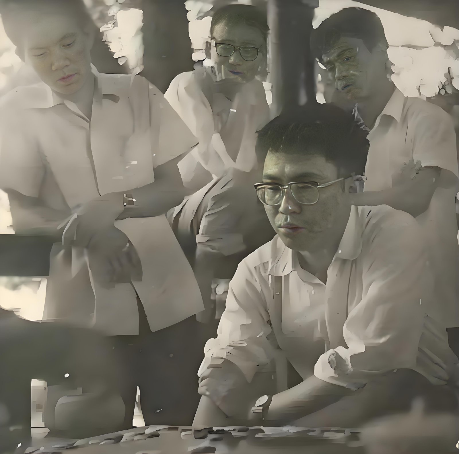 젊은 시절의 녜 웨이핑 9단                사진제공=한국기원