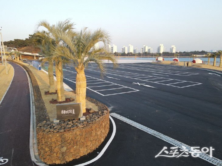 광양시가 ‘해비치로 달빛해변’ 조성을 완료했다. 사진제공=광양시