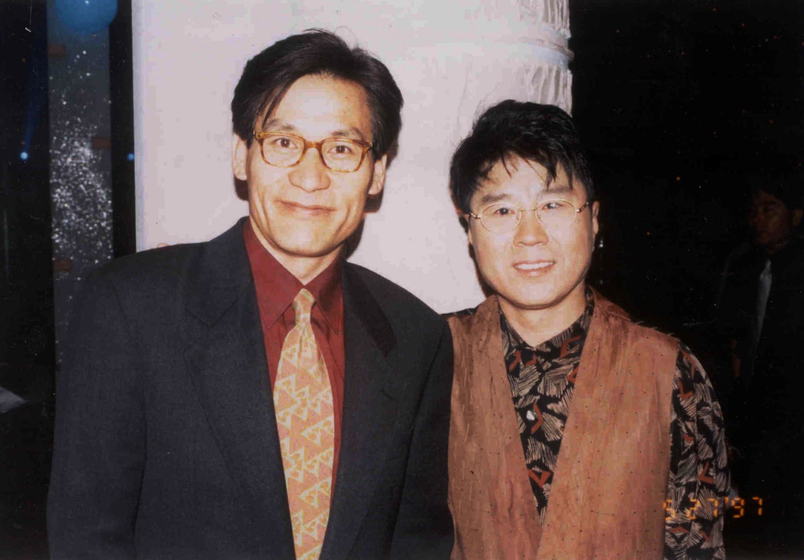 조용필과 안성기. 스포츠동아 DB