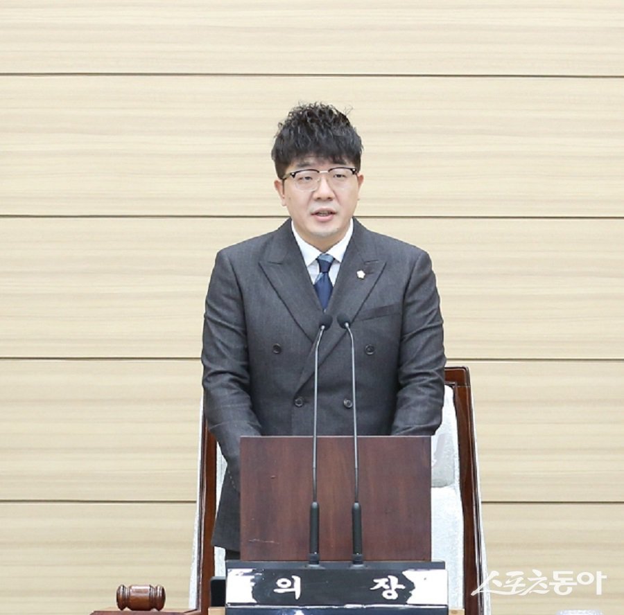 송승환 인천 서구의회 의장. 사진제공｜인천 서구의회