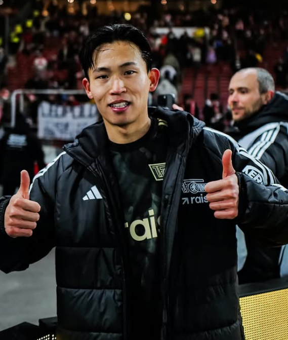 정우영은 19일(한국시간) 독일 MHP아레나서 열린 슈투트가르트와 원정경기서 0-1로 뒤진 후반 38분 동점골을 기록하며 팀에 승점 1을 안겼다. 사진출처│우니온 베를린 인스타그램