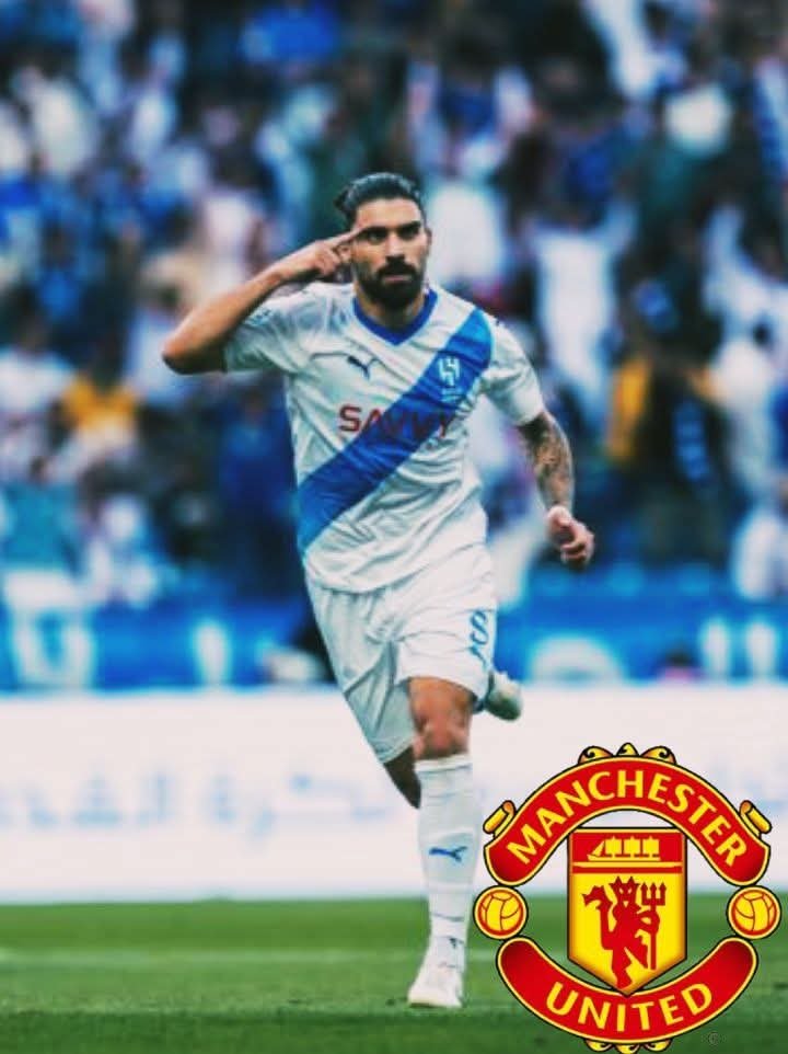 사우디 알힐랄서 뛰는 포르투갈 미드필더 후벵 네베스는 겨울 이적시장서 꾸준히 맨유와 연결되고 있어 시선을 모은다. 사진출처｜SNS