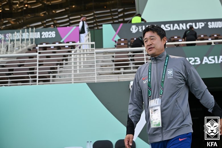 이민성 한국 23세 이하 축구대표팀 감독. 사진=대한축구협회