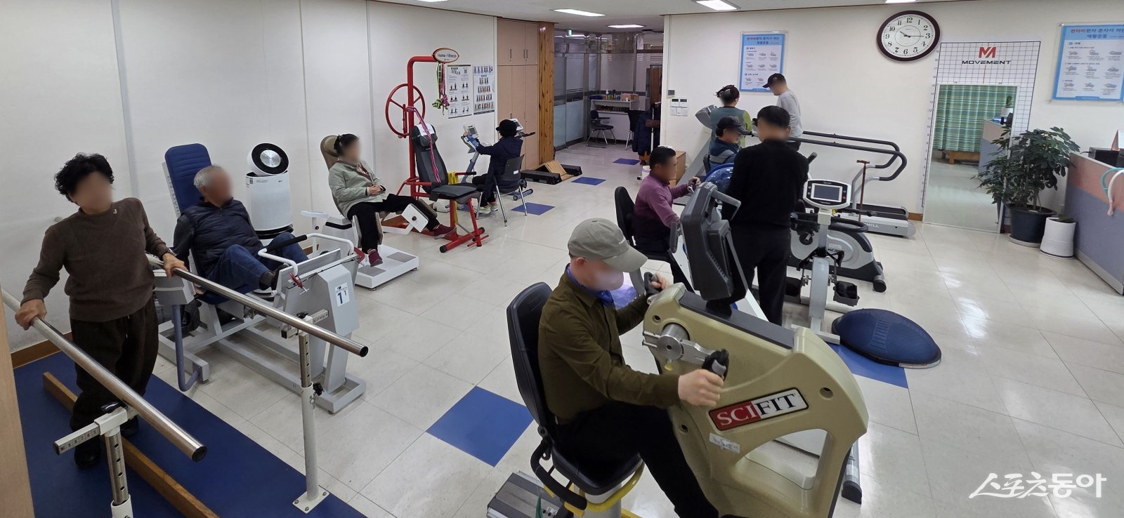 영천시보건소에서 운영하고 있는 재활운동실. 사진제공ㅣ영천시