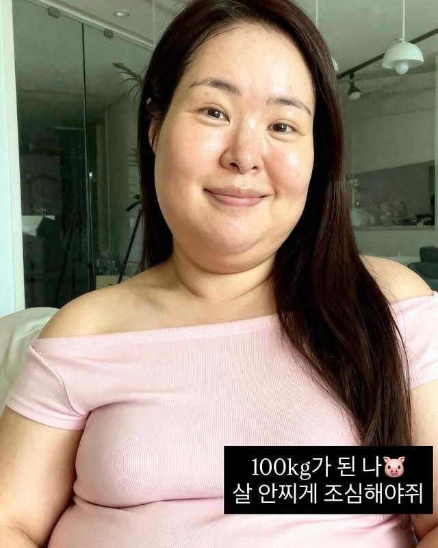 미자, 이중턱에 화들짝…“100kg 된 나, 조심해야지”