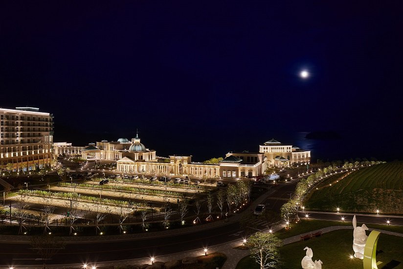 쏠비치 진도 야간 전경