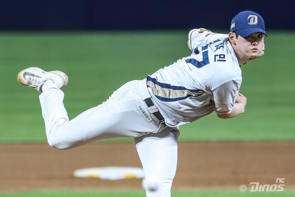 NC 전사민은 2026시즌 팀 내 가장 높은 242%의 인상률을 보이며 1억3000만 원을 받는다. 사진제공｜NC 다이노스