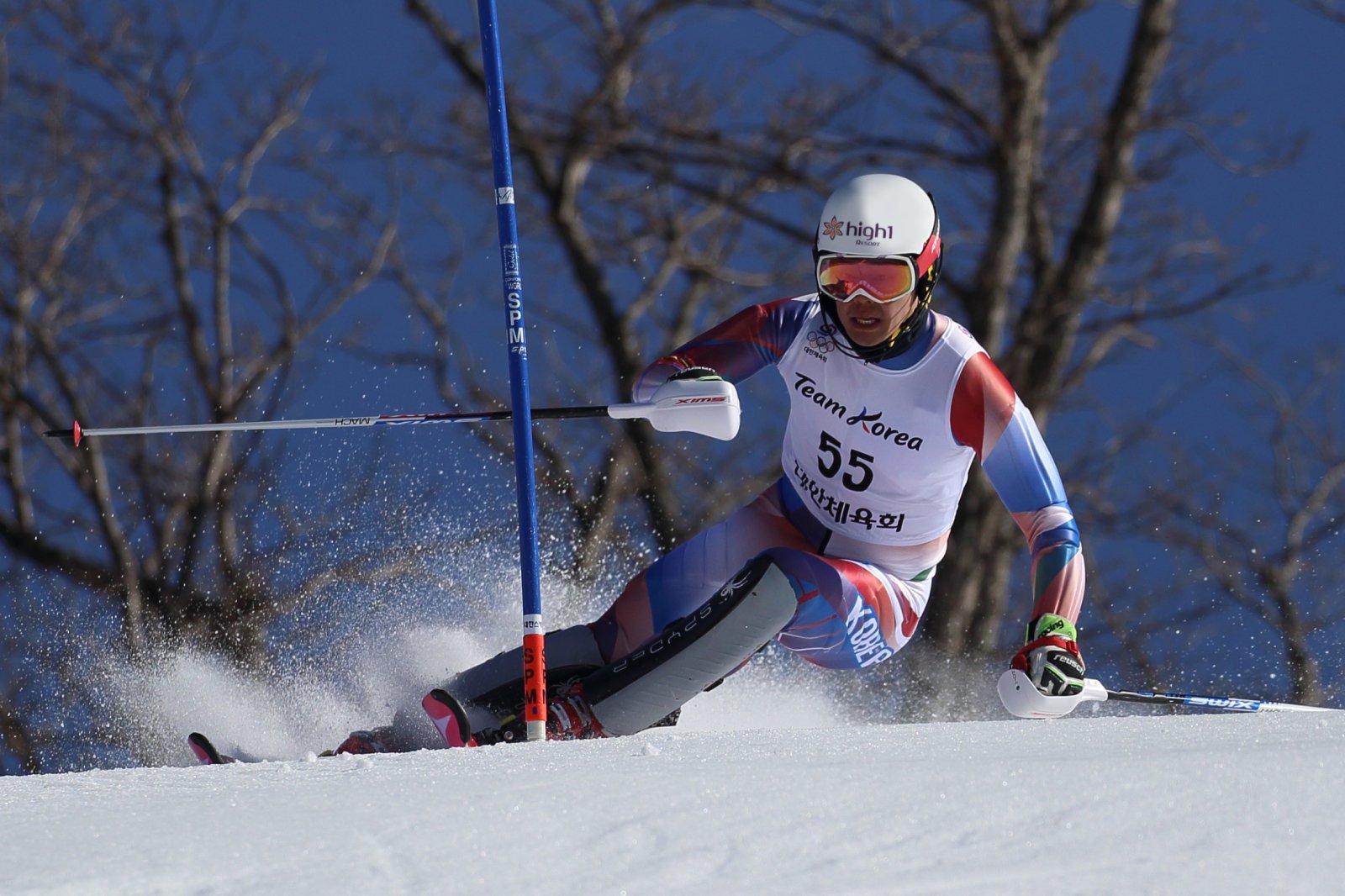 (사진출처 하이원리조트) 알파인스키 정동현 선수