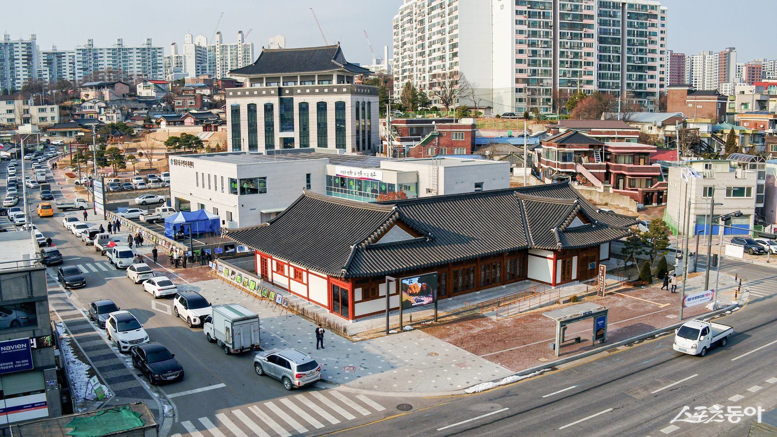 명륜1동 행정복지센터. 원주시 제공