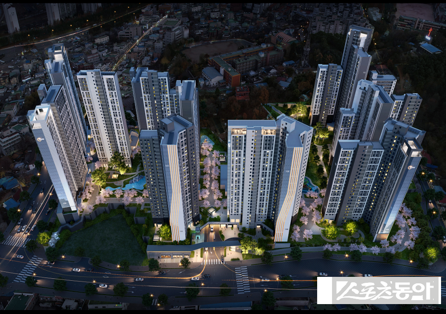 김포시, 북변3구역 주택재개발정비사업 조감도. 사진제공｜김포시청