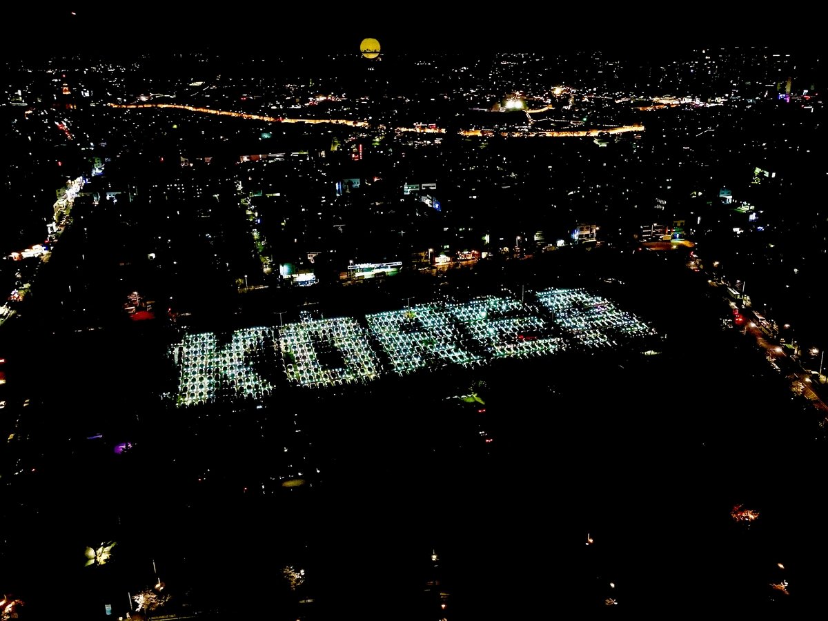 한화리조트 설악 쏘라노가 3월 7일 테슬라 차량이 대규모로 참여하는 ‘테슬라 K-라이트쇼 2026’을 연다.  사진제공 ㅣ 한화호텔앤드리조트