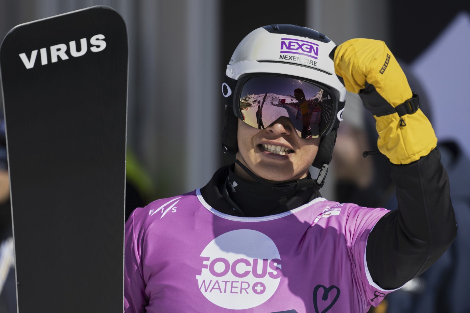 스노보드 남자 평행대회전에 출전하는 이상호는 밀라노올림픽에서 한국 선수단에 가장 먼저 메달을 안길 수 있는 선수로 기대를 모은다. AP뉴시스