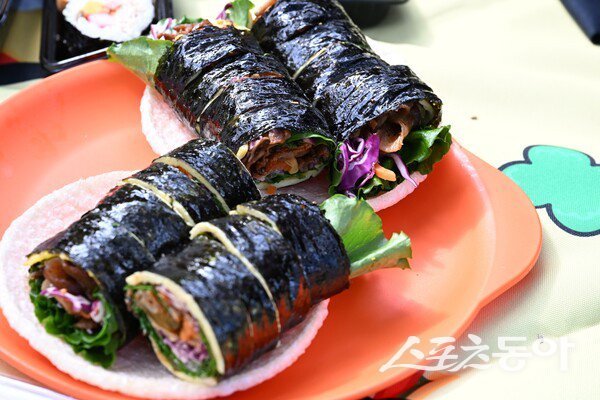김천김밥축제 김밥. 사진제공ㅣ김천시