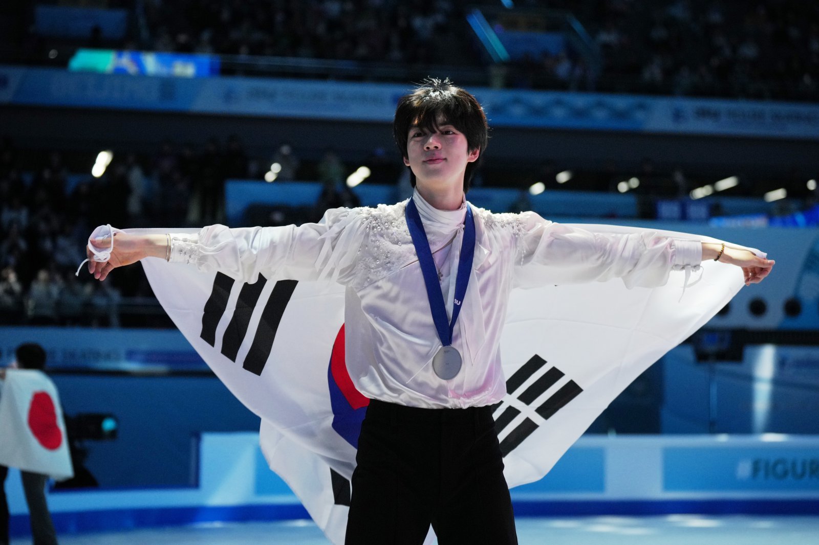 남자 피겨스케이팅 차준환이 2월 7일(한국시간) 개막하는 밀라노동계올림픽 대한민국 선수단 기수를 맡는다. AP뉴시스