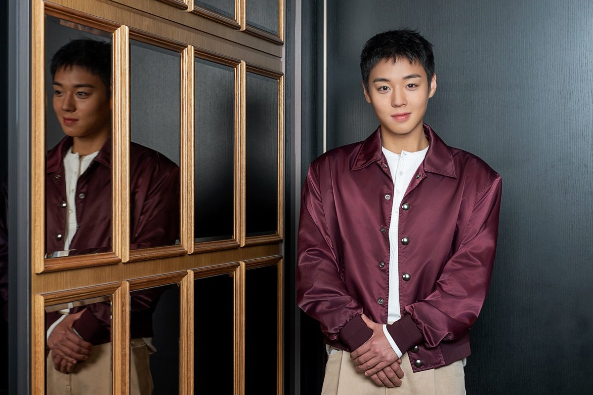 영화 왕과 사는 남자 개봉 인터뷰에 참여한 배우 박지훈