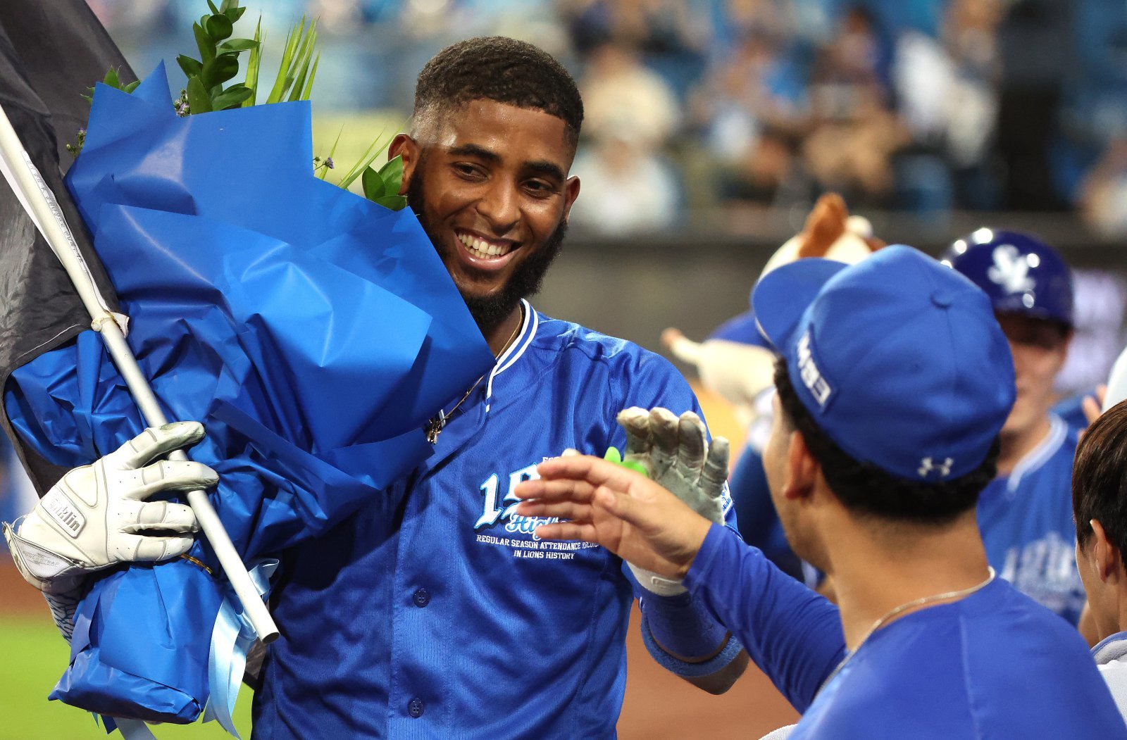 삼성 디아즈가 올 시즌에 임하는 각오는 남다르다. 외국인타자 최초 2년 연속 홈런왕과 팀의 우승을 모두 잡겠다는고 다짐했다. 뉴시스