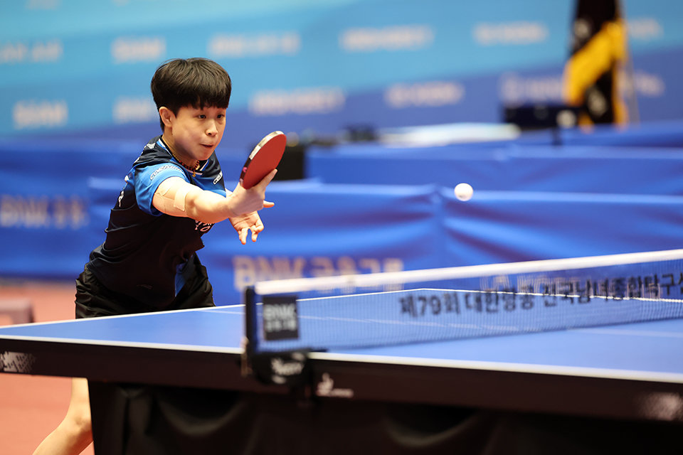 삼성생명 주천희는 올해 2026아이치·나고야아시안게임을 시작으로 2027아스타나세계선수권과 2028LA올림픽서 도전장을 내밀 수 있다. 사진제공│월간탁구