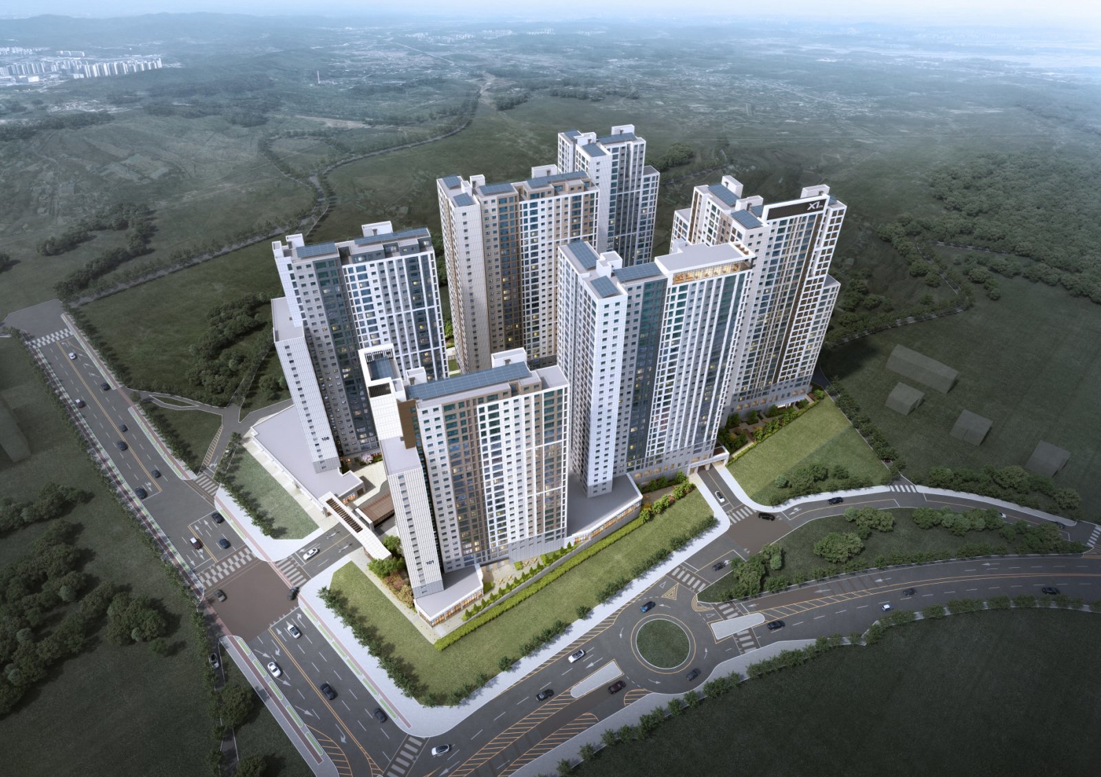 오는 2월 경북 상주시 함창읍 윤직리 일원에서 분양 예정인 ‘상주자이르네’ 조감도. 이 아파트는 상주시에 무려 6년 만에 공급되는 새 아파트로, 지하 2층~지상 최고 29층, 총 773가구 규모의 대단지다. 사진제공 ㅣ 자이에스앤디