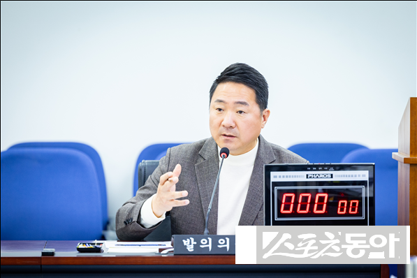 성남시의회 국민의힘협의회 정용한 대표의원.  사진제공ㅣ성남시의회 국민의힘 