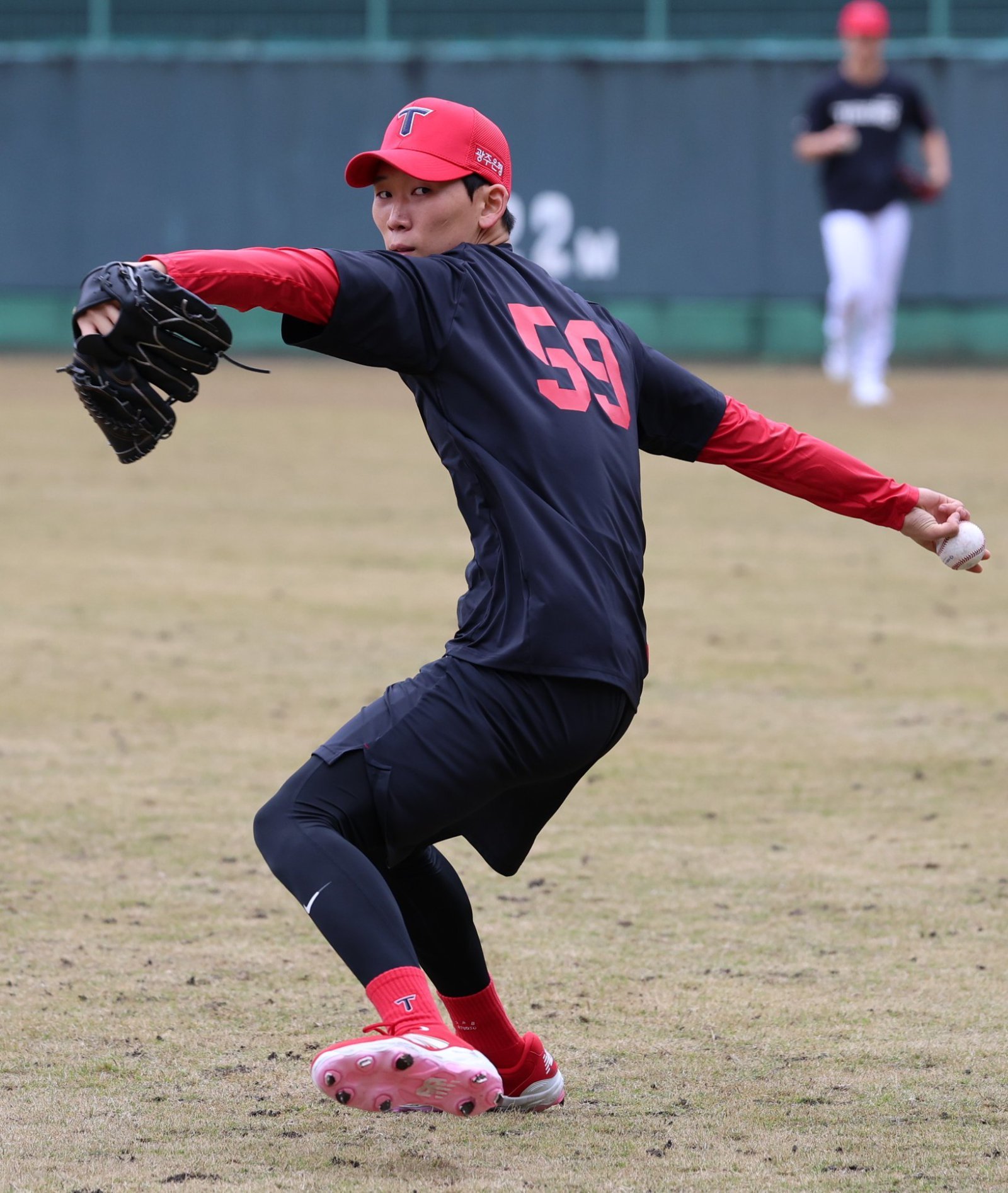 한화는 29일 김범수의 FA 보상선수로 양수호(사진)를 지명했다. 그는 150㎞가 넘는 빠른 공을 던지는 투수로 많은 기대를 받고 있다. 사진제공|KIA 타이거즈