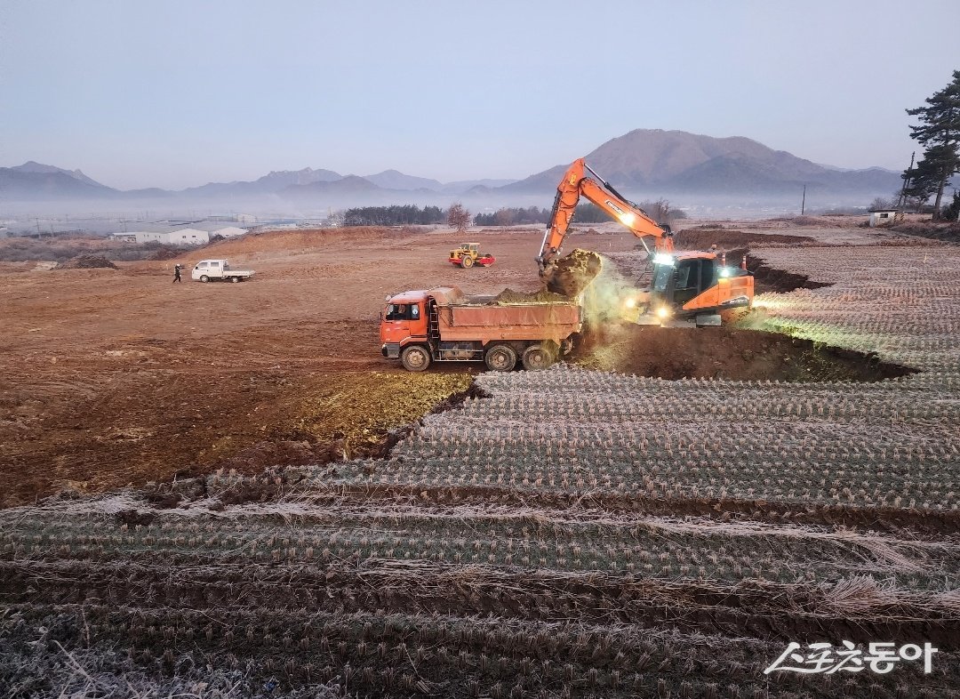 강진 제2일반산업단지 조성. 사진제공｜강진군