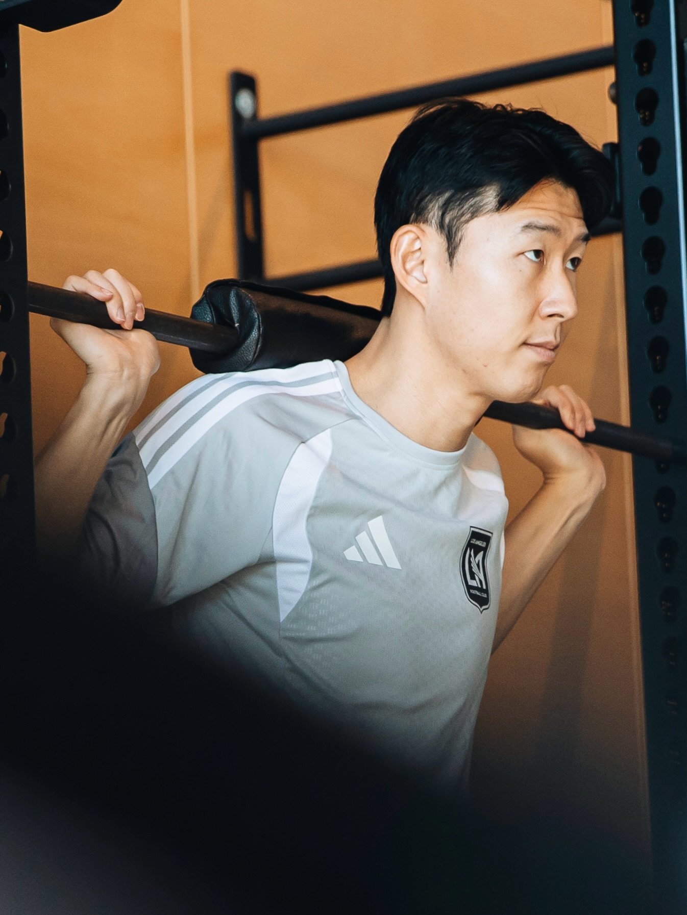LAFC 손흥민이 11일(한국시간) LAFC 퍼포먼스센터에서 진행된 프리시즌 선수단 훈련을 소화하고 있다. 사진출처｜LAFC 페이스북