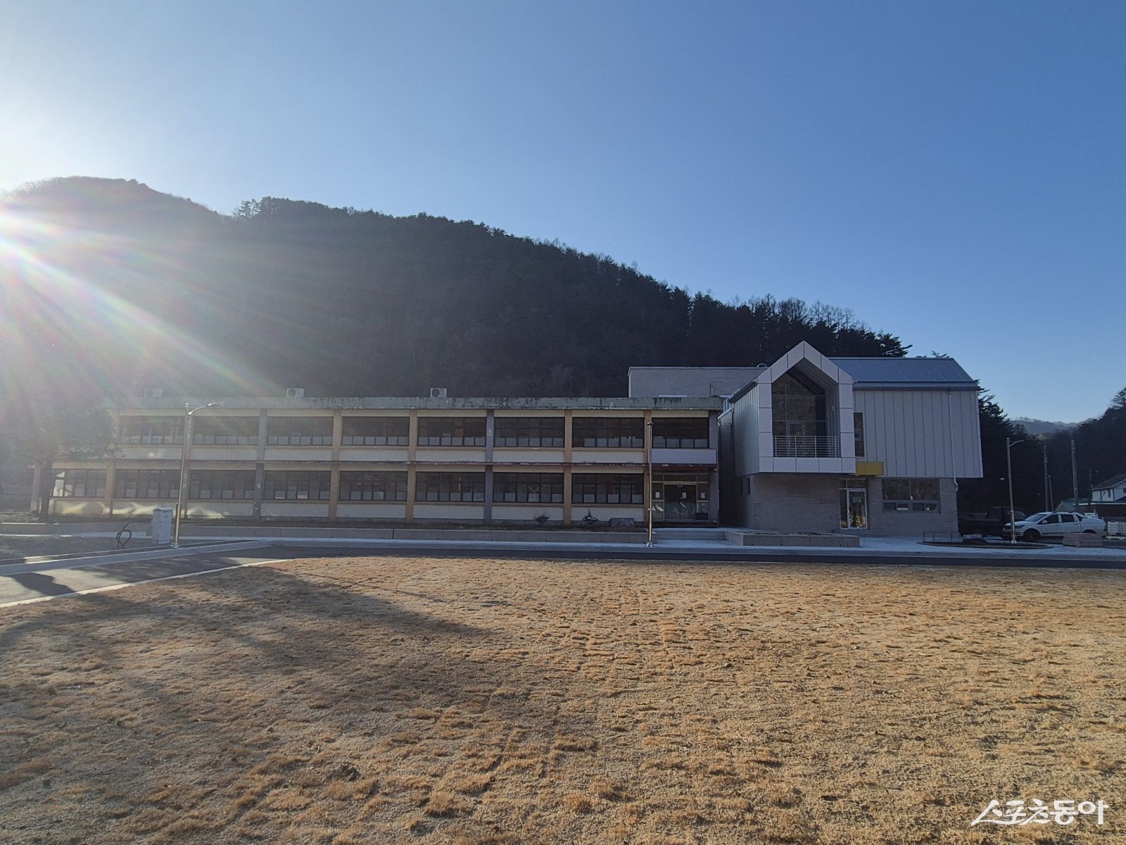 이제는 폐교가 된 노곡분교. 삼척시 제공